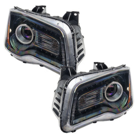 Oracle 11-14 Chrysler 300C SMD HL - Black - NON HID - Orange