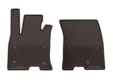 WeatherTech 22-26 Ford Maverick Hybrid 1st Row Front All-Weather Floor Mats - Cocoa