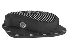 Load image into Gallery viewer, aFe POWER Pro Series Rear Diff Cover Black w/ Machined Fins Ford F-250/350 23-26 (Sterling 11.6)