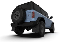 Load image into Gallery viewer, Rally Armor 21-25 Ford Bronco (Plstc Bmpr + RB - NO Rptr/Sprt) Blk Mud Flap w/Cy Orange Logo