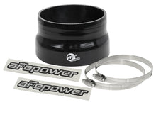 Load image into Gallery viewer, aFe Magnum FORCE Intake Coupling Kit (4-1/4 IN ID to 3-3/4 IN ID x 2-1/4 IN L) Straight Black
