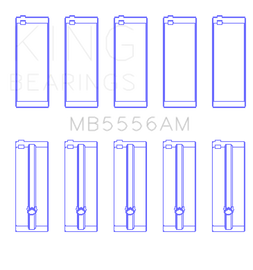 King Engine Bearings Suzuki G-13 (Size +0.25mm) Main Bearing Set