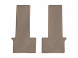 WeatherTech 25-26 Kia Carnival Hybrid 2nd Row Rear All-Weather Floor Mats - Tan