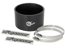 Load image into Gallery viewer, aFe Magnum FORCE Intake Coupling Kit (3-1/4 IN ID x 2 IN L) Straight Coupler - Black