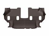 WeatherTech 19-24 Infiniti QX80 Rear FloorLiner HP - Cocoa
