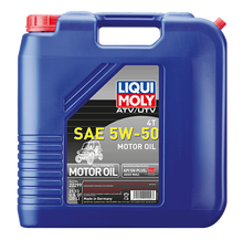 Load image into Gallery viewer, LIQUI MOLY 20L ATV 4T Motor Oil SAE 5W-50