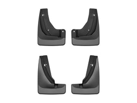 WeatherTech 24-26 Hyundai Santa Fe Front & Rear Mudflaps - Black