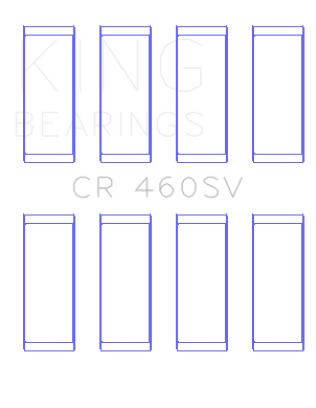 King Engine Bearings Audi/VW 1.9L/2.0L TDI Diesel Connecting Rod Bearings Set - Size +1.00mm