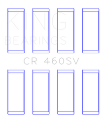 King Engine Bearings Audi/VW 1.9L/2.0L TDI Diesel Connecting Rod Bearings Set - Size +1.00mm