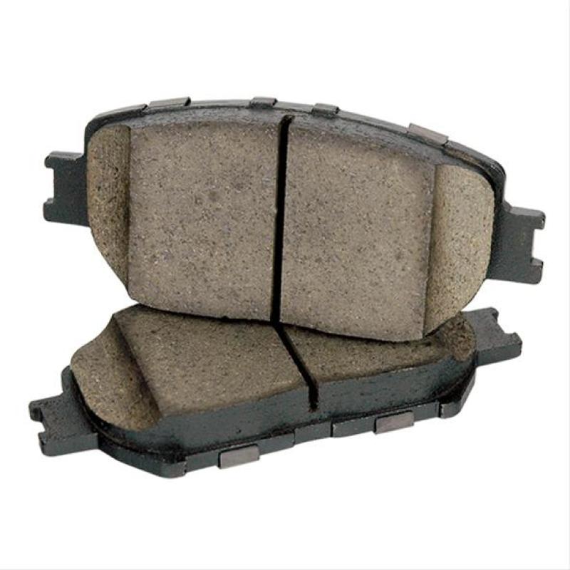 Centric Posi-Quiet Extended Wear Brake Pads w/Hardware - Rear