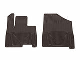 WeatherTech 25-26 Kia Carnival Hybrid 1st Row Front All-Weather Floor Mats - Cocoa
