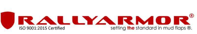 Rally Armor 2024+ Hyundai Santa Fe Black Mud Flap w/ Red Logo