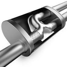 Load image into Gallery viewer, MagnaFlow 24-26 Ineos Grenadier Overland Series Black Chrome Cat-Back Performance Exhaust System