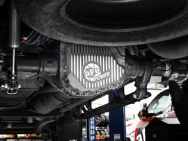 aFe POWER Street Series Rear Diff Cover Raw w/ Machined Fins Ford F-250/350 23-26 (Sterling 11.6)