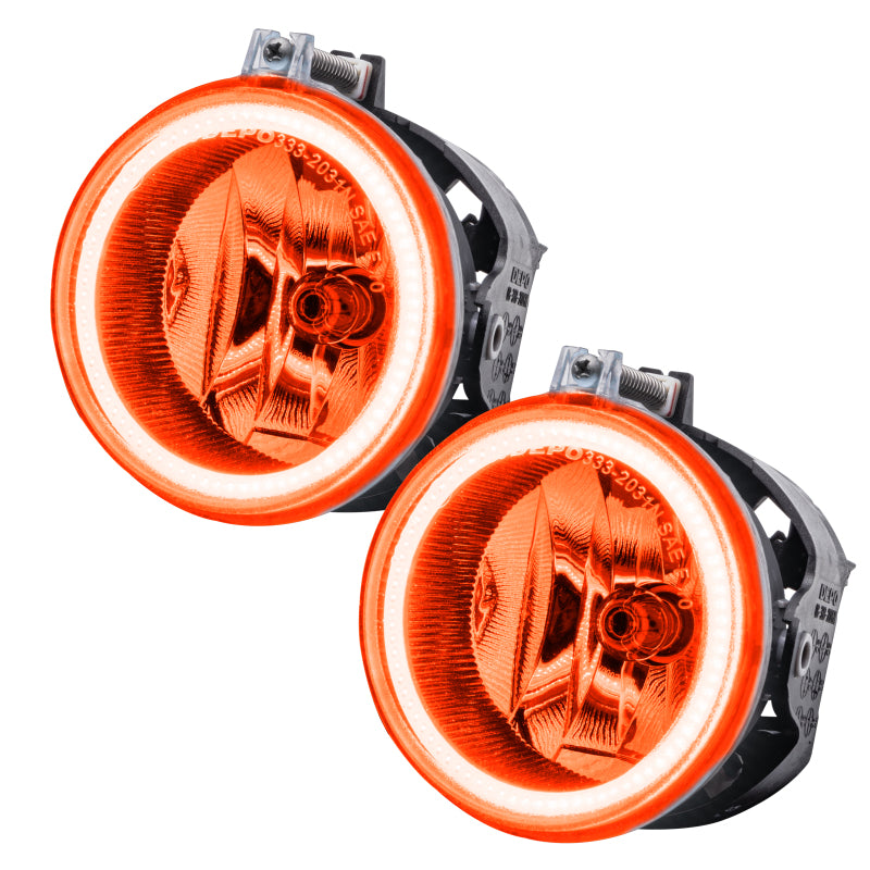 Oracle Lighting 11-16 Jeep Patriot Pre-Assembled LED Halo Fog Lights -Amber SEE WARRANTY