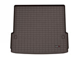 WeatherTech 25-26 Infiniti QX80 Behind 3rd Row Cargo Liner w/Bumper Protector - Cocoa