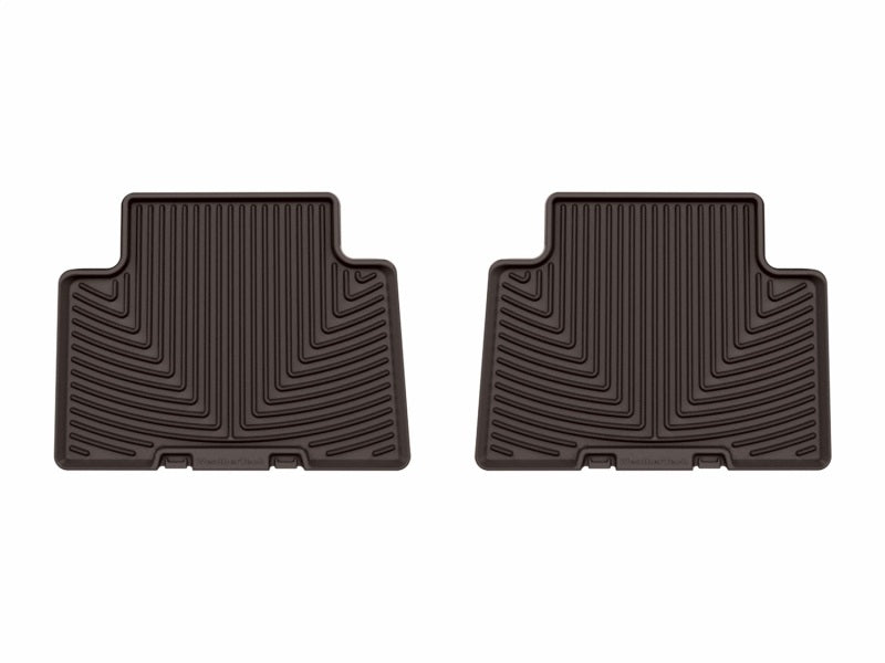 WeatherTech 23-26 Chevrolet Colorado 2nd Row Rear All-Weather Floor Mats - Cocoa