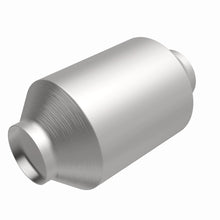 Load image into Gallery viewer, MagnaFlow Universal Catalytic Converter 2.50in C/C Spun Front OEM