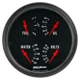 Autometer Z-Series Quad 5in. - 0 OhmE-90 OhmF