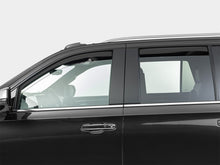 Load image into Gallery viewer, WeatherTech 21-26 Cadillac Escalade Front Rear Side Window Deflectors - Matte Blk