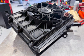 CSF 09-15 Ferrari 458 High Performance All Aluminum Radiator - Left