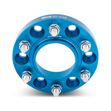 Load image into Gallery viewer, Mishimoto Borne Off-Road Wheel Spacers 5x150 110.1 25 M14 Blue