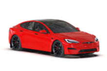 Load image into Gallery viewer, Rally Armor 21-25 Tesla Model S / S Plaid Black UR Mud Flap w/White Logo