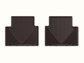 WeatherTech 18-23 Hyundai Kona 2nd Row Rear All-Weather Floor Mats - Cocoa