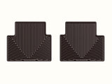 WeatherTech 18-23 Hyundai Kona 2nd Row Rear All-Weather Floor Mats - Cocoa