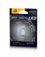 Load image into Gallery viewer, Hella LED 6418 12V 1W SV8.5-8 6.5K 36 SING Bulb