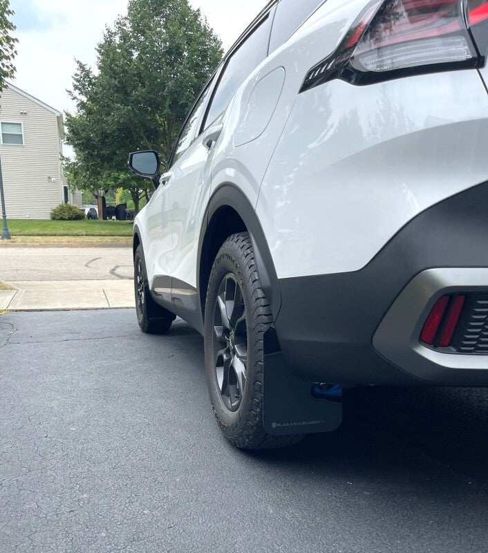 Rally Armor 23-26 Kia Sportage Black UR Mud Flap w/ Dark Grey Logo