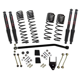 Skyjacker 21-23 Jeep Wrangler JL Rubicon 4XE 4 Dr LT 3.75in Coil Sys w/ Black MAX Shocks