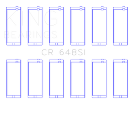 King Engine Bearings Jeep 232CI/242CI/248CI / Rambler 232CI (Size .030) Connecting Rod Bearing Set