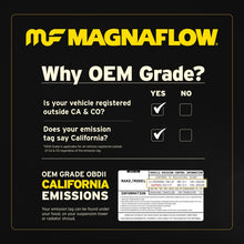 Load image into Gallery viewer, Magnaflow 00-05 Toyota Echo Base L4 1.5L OEM Grade / EPA Compliant Direct-Fit Catalytic Converter