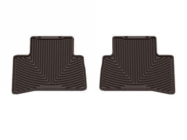 WeatherTech 22-26 Toyota Corolla Cross 2nd Row Rear All-Weather Floor Mats - Black