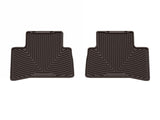 WeatherTech 22-26 Toyota Corolla Cross 2nd Row Rear All-Weather Floor Mats - Black