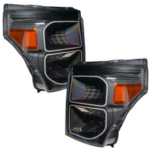 Load image into Gallery viewer, Oracle 11-16 Ford F250/350 LED HL - Black - ColorSHIFT w/ BC1 Controller