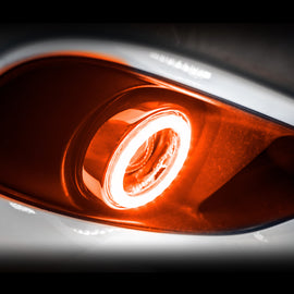 Oracle 07-14 Dodge Avenger Surface Mount LED Fog Light Halo Kit - Amber