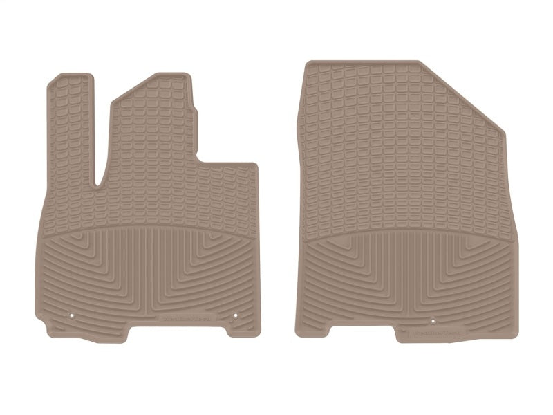 WeatherTech 2027 Kia Telluride Hybrid Front All-Weather Floor Mats - Tan