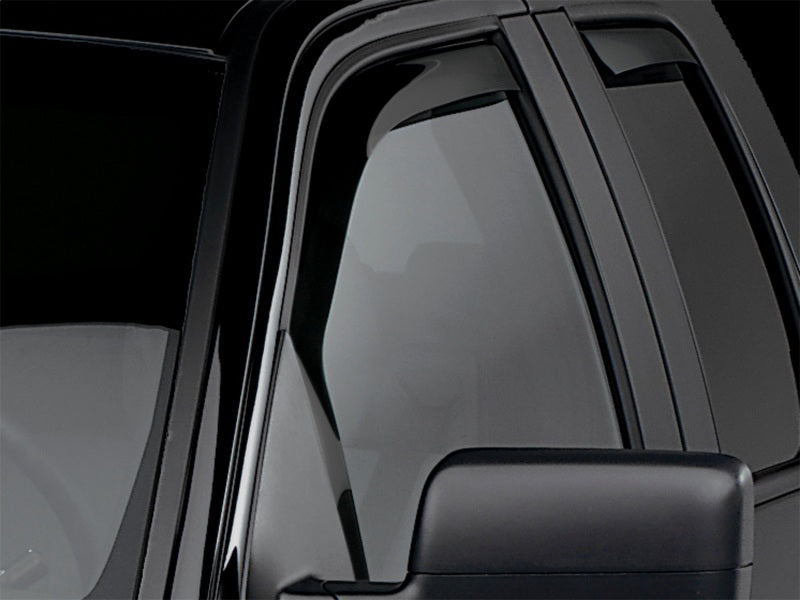 WeatherTech 04-04 Ford F-150 Rear Rear Side Window Deflectors-Dark Tint