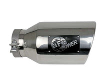 Load image into Gallery viewer, aFe Power Universal 5in Inlet 8in Outet MACH Force-XP Clamp-On Exhaust Tip - Polished