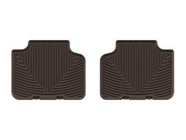 WeatherTech 16-26 BMW X1 28i / 18-26 BMW X2 28i Rear All-Weather Floor Mats - Cocoa