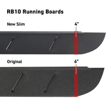 Load image into Gallery viewer, Go Rhino RB10 Slim Running Boards 57in. Cab Length - Tex. Blk (No Drill/Mounting Brackets Required)