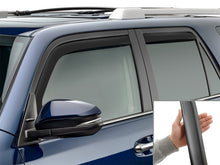 Load image into Gallery viewer, WeatherTech 10-24 Toyota 4Runner Front Rear Front &amp; Rear Side Window Deflectors - Matte Blk