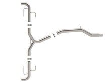 Load image into Gallery viewer, aFe MACH Force-Xp 3in to 2-1/2in Stainless Axle-Back Exhaust System Alfa Romeo Stelvio 17-26 L4-2.0L