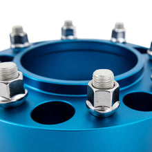 Load image into Gallery viewer, Mishimoto Borne Off-Road Wheel Spacers 8x165.1 116.7 45 M14 Blue