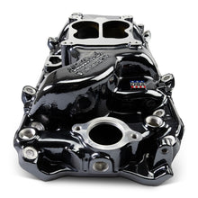 Load image into Gallery viewer, Edelbrock 65-90 BB Chevy Oval Port Heads Performer 2-O Manifold - Black Plasma