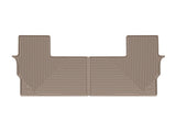 WeatherTech 22-26 Jeep Grand Wagoneer 2nd Row Rear All-Weather Floor Mats - Tan