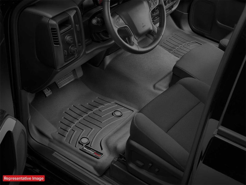 WeatherTech 21-26 Lincoln Corsair Rear FloorLiner - Black