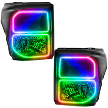 Load image into Gallery viewer, Oracle 11-16 Ford F250/350 LED HL - Black - ColorSHIFT w/ BC1 Controller